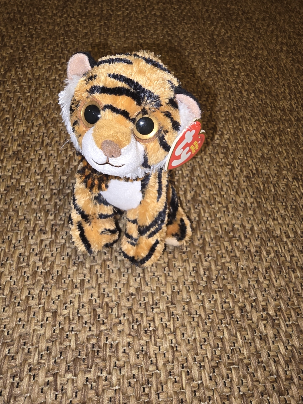 TY Beanie Baby Syripers Tiger Plush Toy